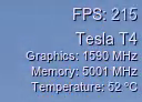 Heaven Benchmark FPS - GRID driver on g4dn