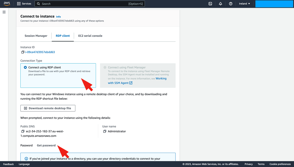How to Connect to your AWS Cloud Server with DCV - Login to a Windows Server via EC2 console and connect using RDP client/ Get password